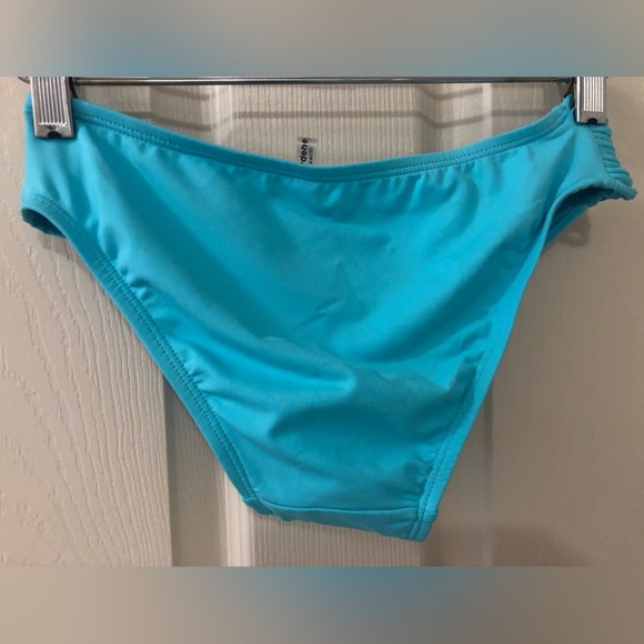 Turquoise Blue Sexy Bikini Bottom with Side Detailing “Macrame like” NEW! - Picture 3 of 7